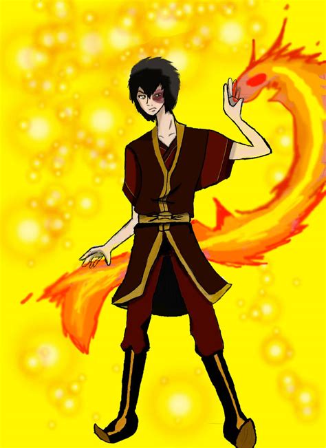 Prince Zuko Firebending By Supersam1 On Deviantart