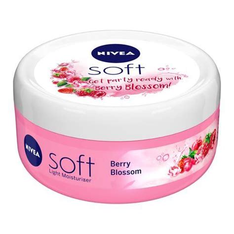 Nivea Soft Skin Moisturizing Cream Berry Blossom Ml Ml Cream