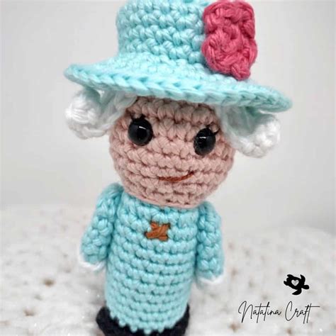 Queen Elizabeth Crochet Pattern Free Natalina Craft