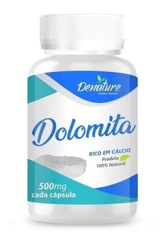 Suplemento En Cápsulas Denature Encapsulados Dolomita 500mg 100