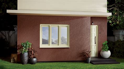 Chocolate Brown Texture Exterior Walls