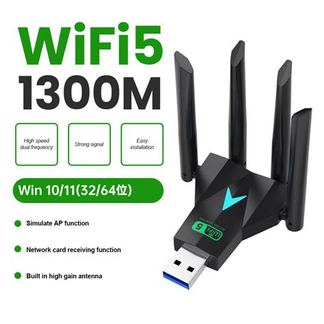 Malaysia Stock Kebidumei Mbps Usb Wifi Adapter Antennas Usb