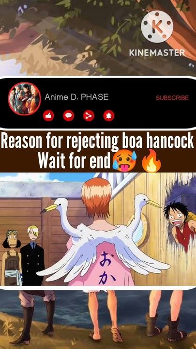 Thats Why Luffy Rejecting Boa Hancock 🥵🔥 Animeedit Edit Onepiece Shorts Youtube