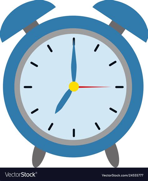 Time clock cartoon Royalty Free Vector Image - VectorStock