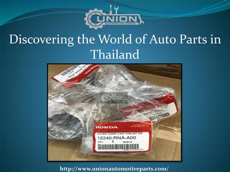 Discovering the World of Auto Parts in Thailand by Unionautomotiveparts ...