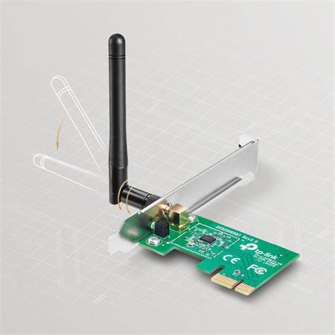 TP-LINK TL-WN781ND V1 150Mbps Wireless N PCI Express Adapter - Wirelesslan