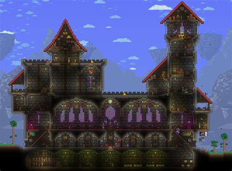 Terraria Castle Designs