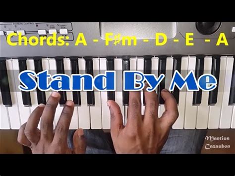 How To Play Stand By Me By Ben E King Piano Tutorial Original Key