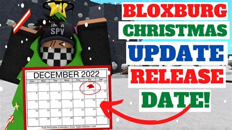 Bloxburg Christmas Update Possible Release Date Roblox Bloxburg