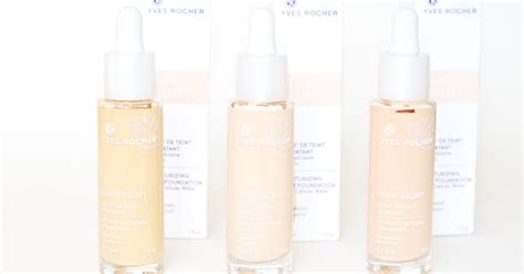 Rysichka Yves Rocher Pure Light Moisturizing Nude Foundation