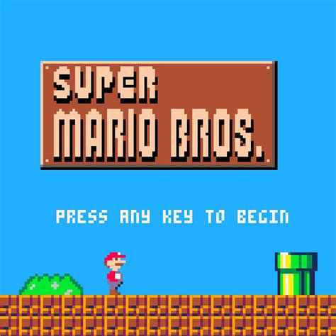 Retro Super Mario