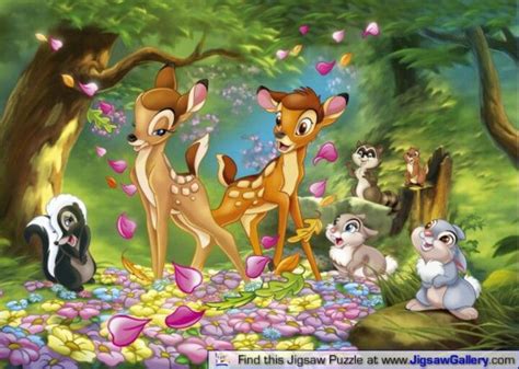 Bambi and friends | Bambi disney, Disney cartoons, Disney cuties