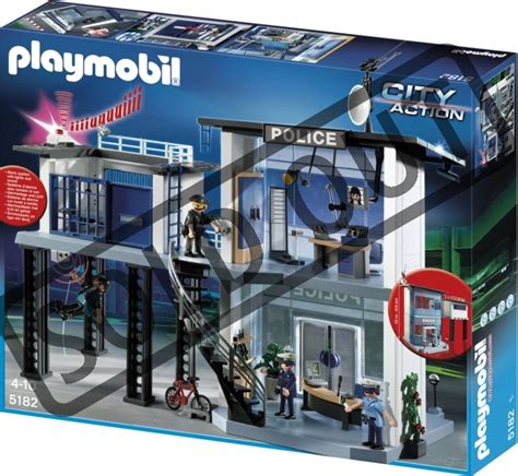 Playmobil Policejn Stanice S Alarmem Stavebnice Hry Cz