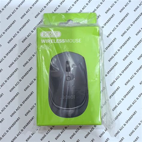 Jual Original Robot M205 Wireless Mouse 800 1200 1600 Dpi Black Without Battery Shopee Indonesia