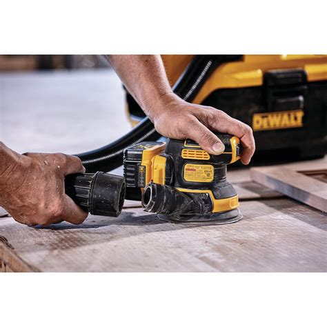 DEWALT Cordless Sander: 20 V Volt, 5 in Size, 5 in Max. Wheel Dia., 8000/12,000, Li-Ion ...