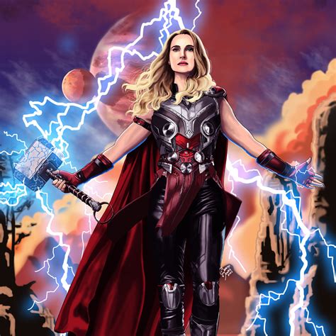 Artstation Jane Foster Mighty Thor