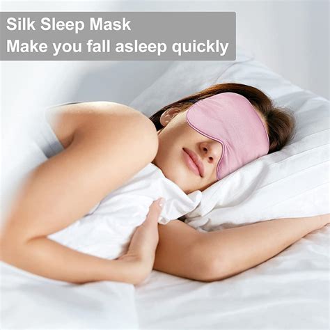 2 Pieces Silk Heated Eye Mask for Dry Eyes USB Steam Warm Compress for ...