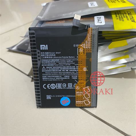 Jual Xiaomi A2 MiA2 Mi A2 BN47 Original Batery Battery Battre