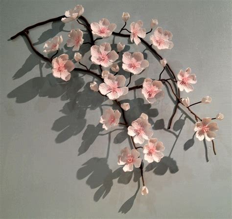 Ceramic Cherry Blossoms Wall And Table Accessory Order One Now