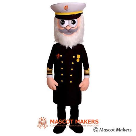 Titanic Captain Mascot Costume | Mascot Makers - Custom mascots and ...