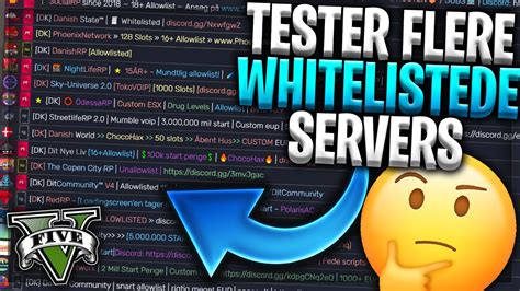 Tester Flere Whitelistede Servers Dansk Gta Rp Fivem Youtube