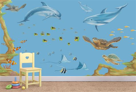 Under The Sea Wall Stickers Room Sets