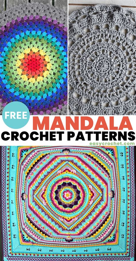 17 Best Mandala Crochet Patterns - Easy Crochet Patterns