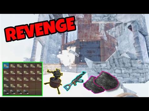 Solo Revenge Raid On Offline Raiders Rust Console Edition Youtube