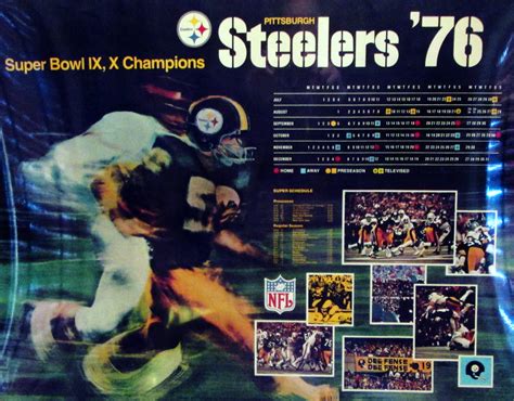 Pro Football Journal Presents Nfl Art Steelers Art