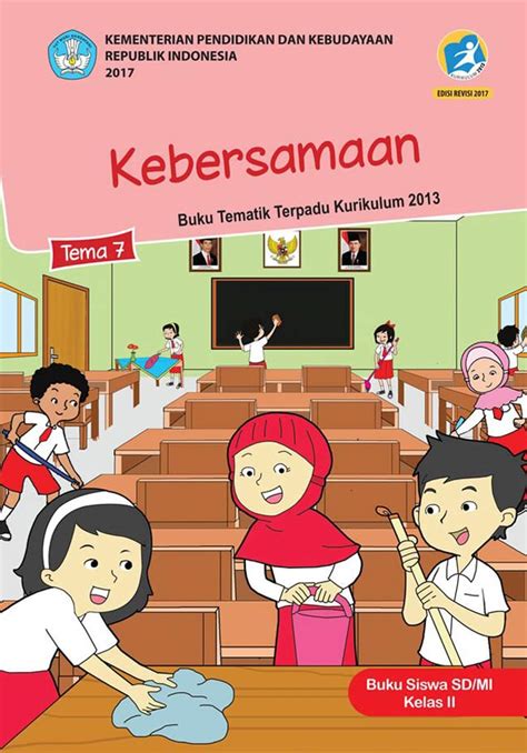 Jual Buku Tematik Terpadu Tema 7 Kebersamaan SD MI Kelas 2 Kurikulum