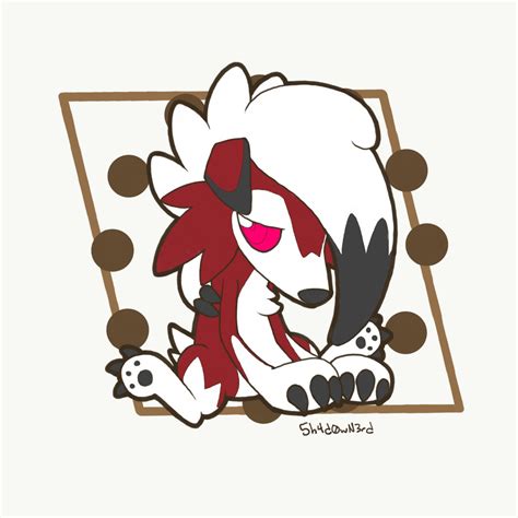 Chibi Lycanroc By 5h4d0wn3rd On Deviantart