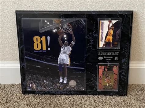 Kobe Bryant Plaques Hicollectors