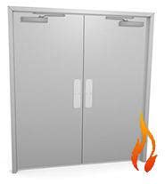 China Customized Fire Exit Door 3 Hours Fire Rating Suppliers