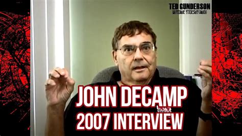 John Decamp Interview 2007 Former Senator Nebraska Senator Youtube