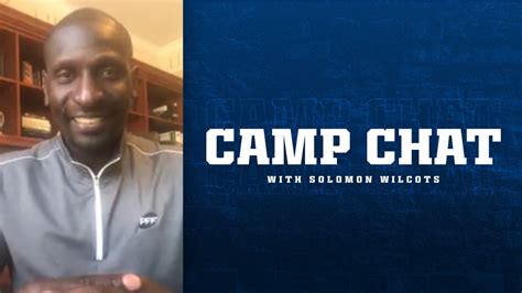 Camp Chat: Solomon Wilcots