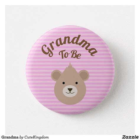 Grandma 6 Cm Round Badge Zazzle