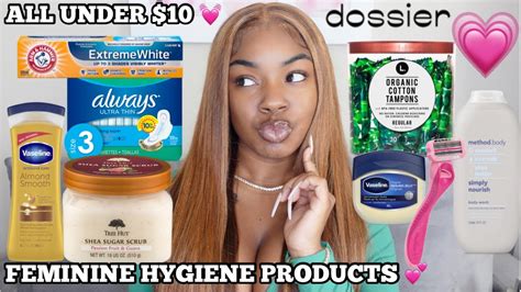 Best Affordable Hygiene Products Ft Dossier Luxury Tot Youtube