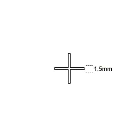 Tile Cross Spacer 15mm X 500 Pack The Tile Collective