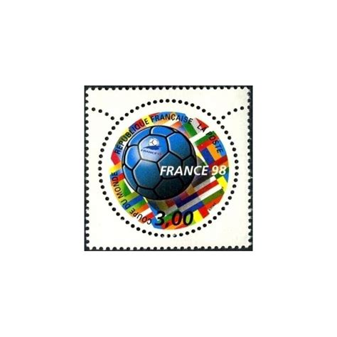 Timbre Yvert France No 3139 France 98 Coupe Du Monde De Football De