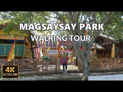 WALKING TOUR MAGSAYSAY PARK COASTAL ROAD DAVAO UPDATE DAVAO CITY