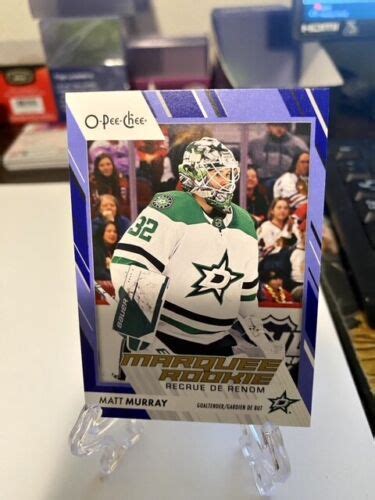 Matt Murray 2023 24 O Pee Chee Blue Border Dallas Stars EBay