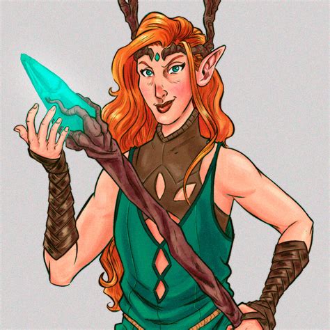 Artstation Keyleth Critical Role C1