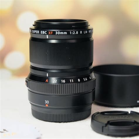 Fujifilm XF 30mm f2 8 R LM WR Macro lens ประกนราน 6 เดอน Shopee