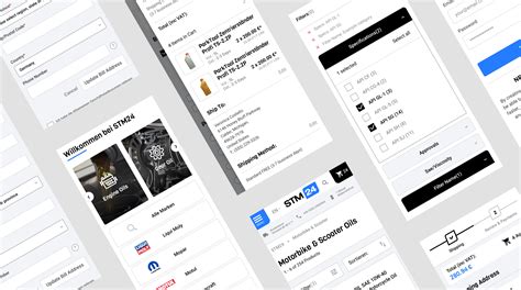 Ecommerce Template Machine Oil Shop Free Figma