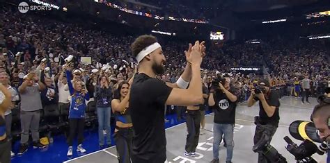 WATCH: Klay Thompson Gets Hero's Welcome in Emotional Return - BVM Sports