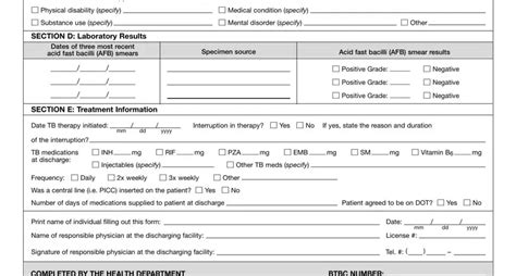 Printable Fillable Real Hospital Discharge Papers