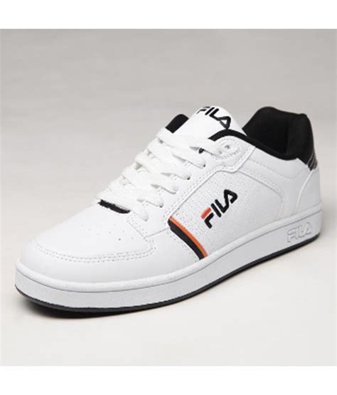 Fila White Men - Sneakers Price in India- Buy Fila White Men - Sneakers ...