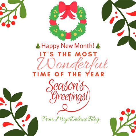 Happy New Month Of December People! | MojiDelano.Com