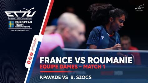 Prithika Pavade Vs Bernadette Szocs France Roumanie Malm