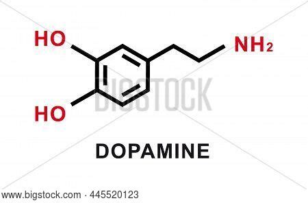 Dopamine Chemical Vector Photo Free Trial Bigstock